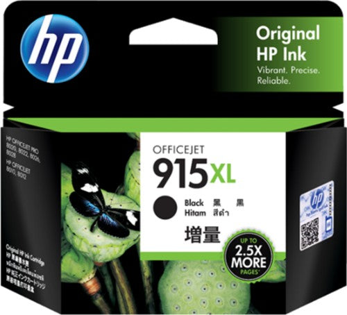 HP 915XL Blk Orignl Ink 3YM22AA