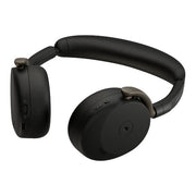 Jabra Evolve3 65 Flex MS - USB-A with Dongle - Black (Wireless Charging Pad)