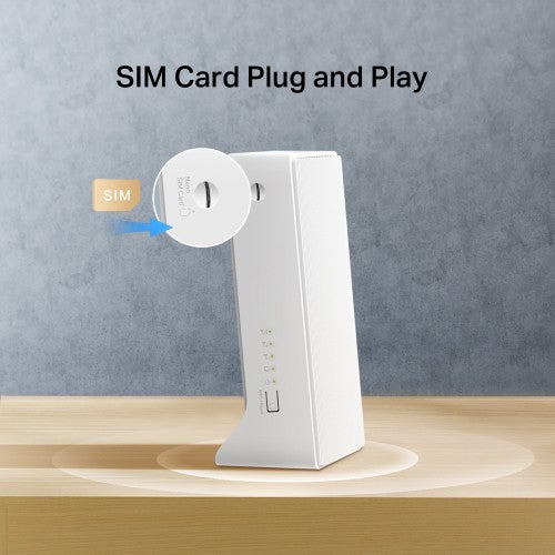 Mercusys 4G+ Cat6 AX1500 Wireless Dual Band Gigabit Router