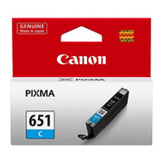 CANON CLI651C INKJET CARTRIDGE CYAN