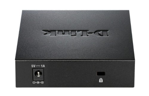 D-Link DGS-105 network switch Unmanaged L2 Gigabit Ethernet (10/100/1000) Desktop Black