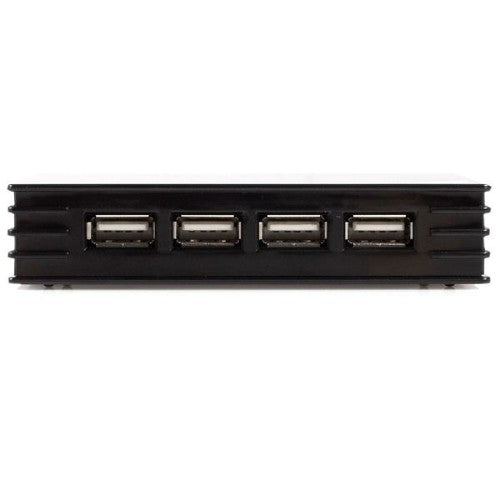 StarTech.com 7 Port Compact Black USB 2.0 Hub - TAA