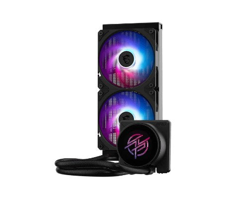MSI MPG CORELIQUID P22 240 computer cooling system Processor All-in-one liquid cooler 12 cm Black