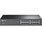 TP-Link TL-SG1016PE network switch Managed L2 Gigabit Ethernet (10/100/1000) Power over Ethernet (PoE) Black