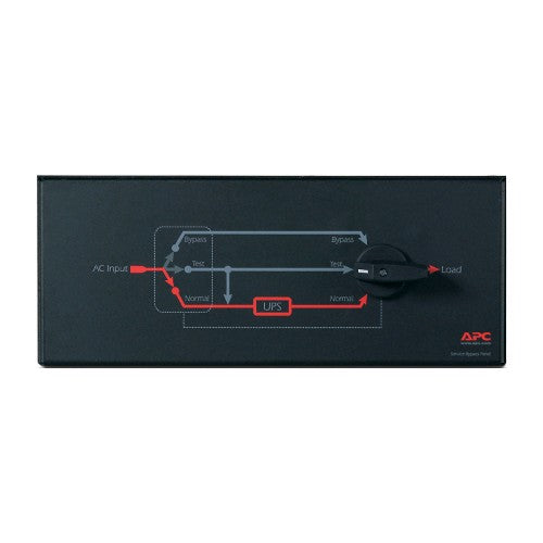 APC Service Bypass Panel- 200/208/240V; 100A; MBB; Hardwire input/output