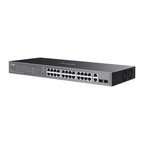 TP-Link ES228GP network switch Managed L2 Gigabit Ethernet (10/100/1000) Power over Ethernet (PoE) Black