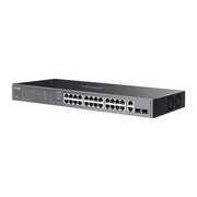 TP-Link ES228GP network switch Managed L2 Gigabit Ethernet (10/100/1000) Power over Ethernet (PoE) Black