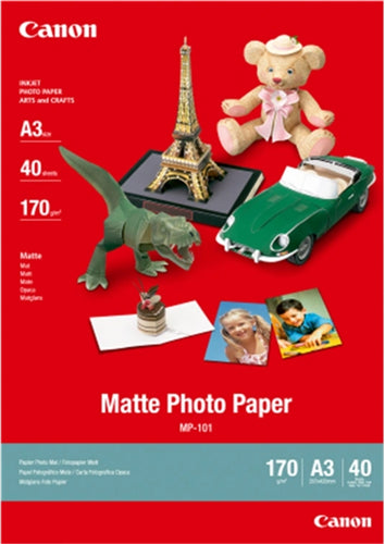 Canon MP-101 Matte Photo Paper A3 - 40 Sheets