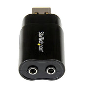 StarTech.com USB Stereo Audio Adapter External Sound Card - TAA