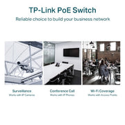 TP-Link 18-Port Gigabit Easy Smart PoE Switch with 16-Port PoE+