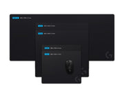 Logitech G 943-000787 mouse pad Gaming mouse pad Black