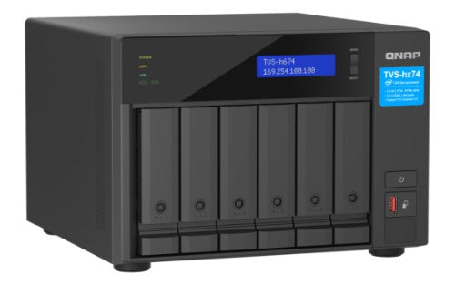 QNAP 6-BAY NAS TVS-H674T-I5-32G AND GET BONUS $100 GIFT CARD