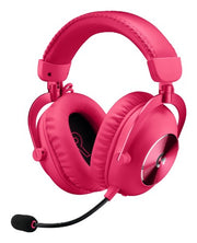 Logitech G 981-001276 headphones/headset Wireless Head-band Gaming Bluetooth Magenta