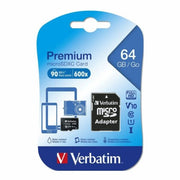 Verbatim Premium 64 GB MicroSDXC Class 10