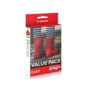 Canon CLI671VP ink cartridge 4 pc(s) Original Black, Cyan, Magenta, Yellow