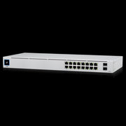 Ubiquiti UniFi 16-Port PoE Managed L2/L3 Gigabit Ethernet (10/100/1000) Power over Ethernet (PoE) 1U Silver
