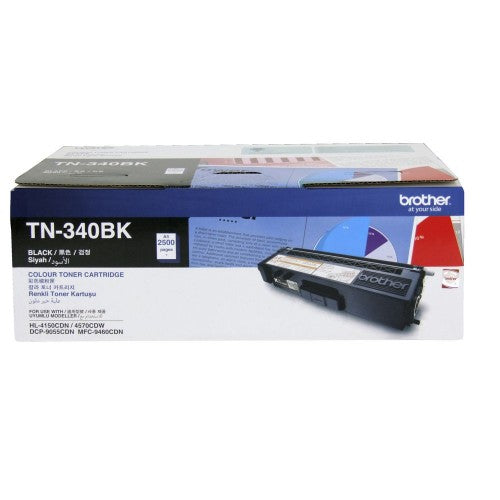 Brother TN-340BK toner cartridge 1 pc(s) Original Black