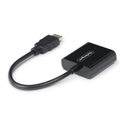 StarTech.com HDMI to VGA Adapter, Active Video Converter For Laptop/Desktop, 1920x1080 (1080p), HDMI Source to VGA Monitor/Display/Projector