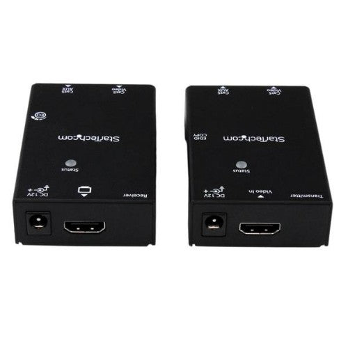 StarTech.com HDMI Over CAT5e/CAT6 Extender with Power Over Cable - 165 ft (50m) - TAA