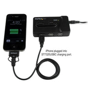 StarTech.com 6 Port USB 3.0 / USB 2.0 Combo Hub with 2A Charging Port – 2x USB 3.0 & 4x USB 2.0