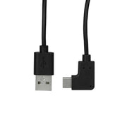 StarTech.com 3ft (1m) USB-A to USB-C Charging Cable, Right-Angled, Charge & Sync, 3A, USB 2.0 - USB Charging Cord