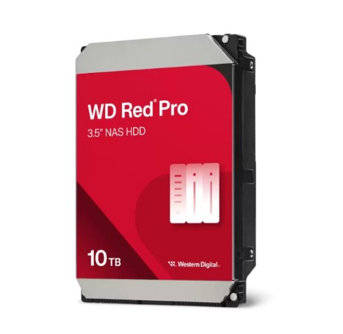 Western Digital Red Pro internal hard drive 10 TB 7200 RPM 512 MB 3.5" Serial ATA III