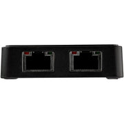 StarTech.com USB 3.0 to Dual Port Gigabit Ethernet Adapter w/ USB Port, 10/100/1000 Mbps, USB Gigabit LAN Network NIC Adapter
