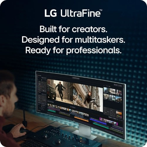 LG 40U990A-W computer monitor 101.6 cm (40") 5120 x 2160 pixels WUHD Black