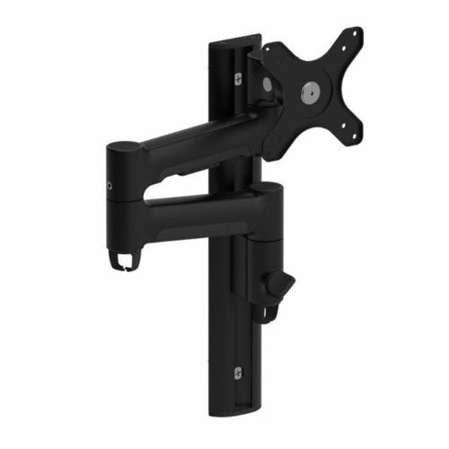 Atdec AWMS-46W35-B monitor mount / stand 46 cm (18.1") Black Wall