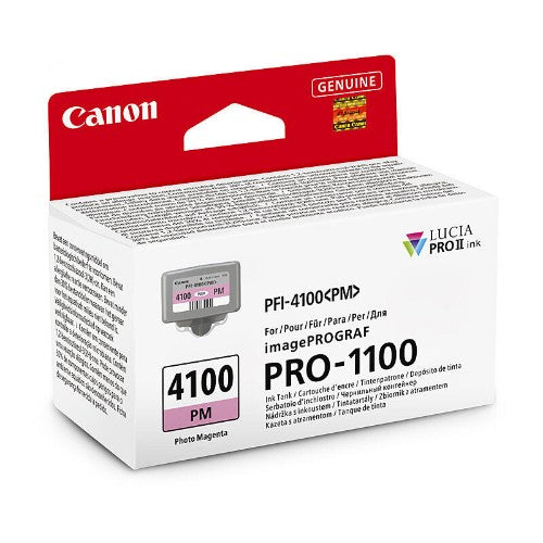 Canon PFI-4100PM PHOTO MAGENTA INK TANK FOR PRO-1100 80ML