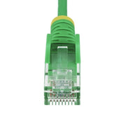 StarTech.com 3m Green Slim CAT6 Ethernet Cable, Snagless, 100W PoE, UTP, LSZH, 28AWG Pure Bare Copper Wire, Slim RJ45 Network Patch Cord w/Strain Reliefs, Individually Tested