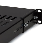 StarTech.com 1U Adjustable Vented Server Rack Mount Shelf - 175lbs - 19.5 to 38in Adjustable Mounting Depth Universal Tray for 19" AV/ Network Equipment Rack - 27.5in Deep - TAA
