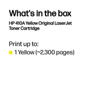 HP 410A Yellow Original LaserJet Toner Cartridge