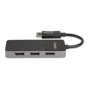 StarTech.com 3-Port DisplayPort 1.4 Splitter, DisplayPort to 3x DP Multi-Monitor Adapter, Triple 4K Computer MST Hub, USB Bus-Powered - Windows Only