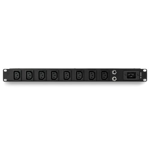 StarTech.com 8-Port Rack-Mount PDU with C13 Outlets - 16 A - 10 ft. Power Cord (AS3112) - 1U