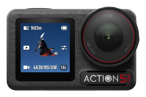 DJI Osmo Action 5 Pro action sports camera 40 MP 4K Ultra HD CMOS 25.4 / 1.3 mm (1 / 1.3") Wi-Fi 300 g