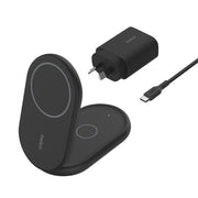 Belkin BoostCharge Headphones, Smartphone Black AC, USB Wireless charging Fast charging Indoor