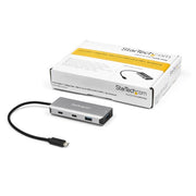 StarTech.com 4 Port USB C Hub w/ 2x USB A & 2x USB C - SuperSpeed 10Gbps USB Type-C 3.2 Gen 2 Hub - USB Bus Powered - Portable USB-C to USB Adapter Hub - Aluminum - 9.8" (25cm) Cable - TAA