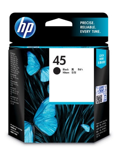 HP 51645AA NO 45 INK CARTRIDGE BLACK