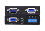 ATEN VE170Q AV extender AV transmitter & receiver Black