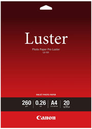 Canon LU-101 Luster Photo Paper Pro A4 - 20 Sheets