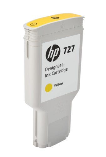 HP 727 300-ml Yellow DesignJet Ink Cartridge