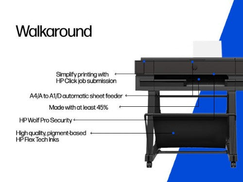 HP Designjet T870 24-in Printer