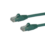 StarTech.com 10m CAT6 Ethernet Cable - Green CAT 6 Gigabit Ethernet Wire -250MHz 100W PoE RJ45 UTP Network/Patch Cord Snagless w/Strain Relief Individually Tested