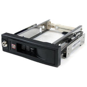 StarTech.com 5.25in Trayless Hot Swap Mobile Rack for 3.5in Hard Drive, TAA-Compliant
