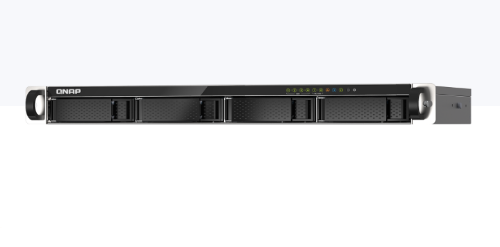 QNAP TS-435XEU NAS Rack (1U) Marvell CN9131 4 GB DDR4 0 TB QNAP QTS Black, Grey