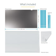 StarTech.com 17.3-inch 16:9 Laptop Privacy Filter, Anti-Glare Privacy Screen w/51% Blue Light Reduction, Notebook Screen Protector w/ +/- 30 Degrees Viewing Angle, Matte/Glossy