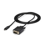 StarTech.com 6.6ft (2m) USB C to VGA Cable - 1920x1200/1080p USB Type C to VGA Video Active Adapter Cable - Thunderbolt Compatible - Laptop to VGA Monitor/Projector - DP Alt Mode HBR2