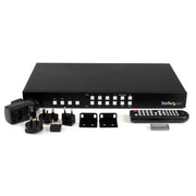 StarTech.com 4x4 HDMI Matrix Switch with Picture-and-Picture Multiviewer or Video Wall - TAA