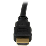 StarTech.com 10ft (3m) HDMI Cable - 4K High Speed HDMI Cable with Ethernet - UHD 4K 30Hz Video - HDMI 1.4 Cable - Ultra HD HDMI Monitors, Projectors, TVs & Displays - Black HDMI Cord - M/M